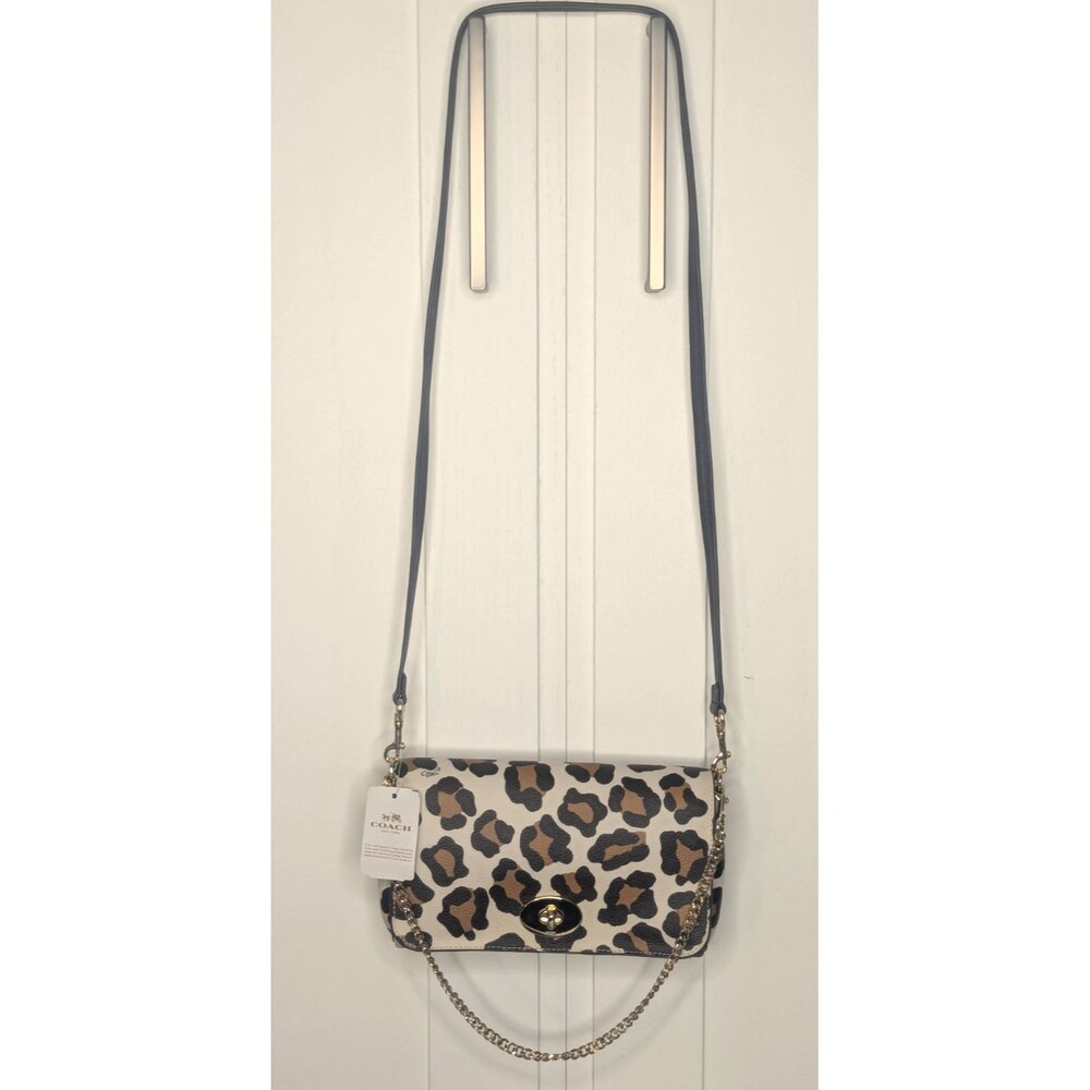 Coach Leopard (Ocelot) Print Mini Ruby Crossbody … - image 2